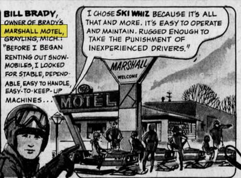 Hospitality House Motel (Marshall Motel) - Old Photos And Post Cards